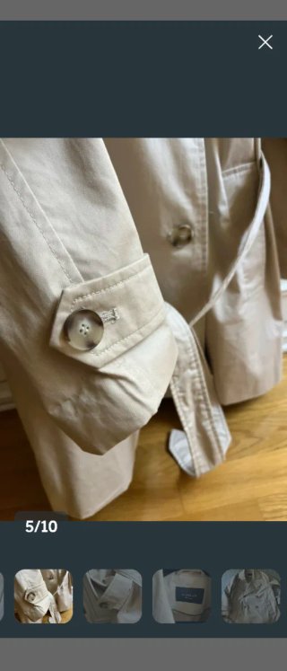 Gabardina Beige Woman Talla XXL sin estrenar