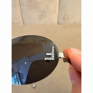 Gafas de sol Fendi sin montura ovaladas