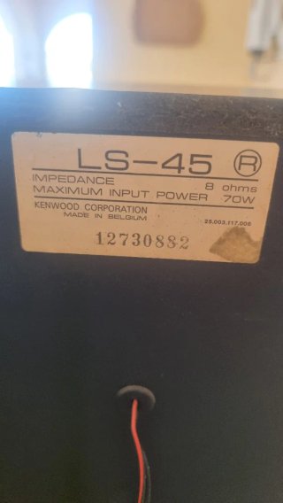 Altavoces Kenwood
