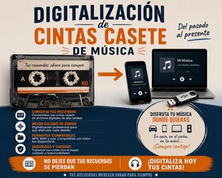 Digitalización de Cintas de Música a MP3