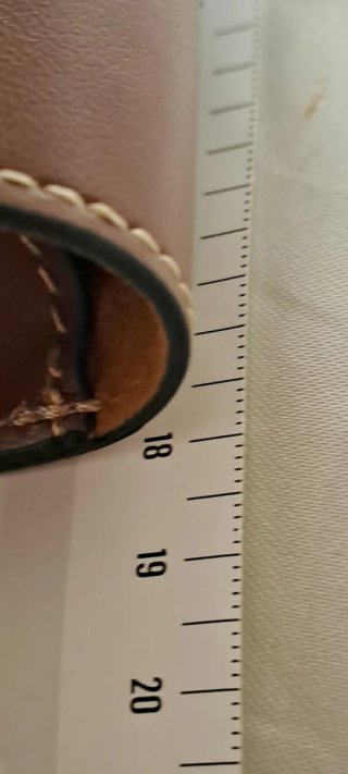 Pochette occhiali Celine pelle marrone