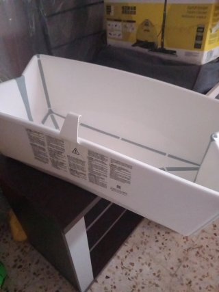 Bañera bebé blanca