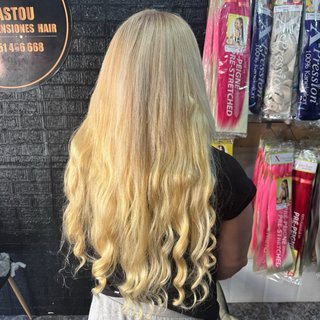 Extensiones de pelo natural