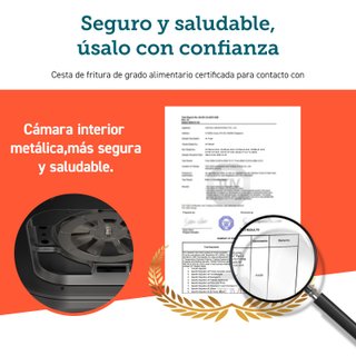 Freidora de aire Cosori 5,7L 1700W inox