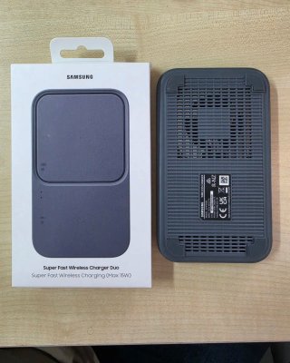 Cargador Inalámbrico Samsung Duo 15W