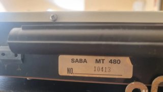 Sintetizador Saba MT 480 Plata