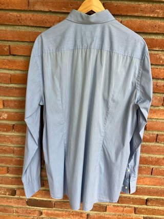 Camisa Hugo Boss Slim Fit Stretch azul - Talla 44