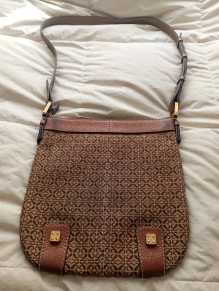 Bolso Loewe Marrón y Dorado
