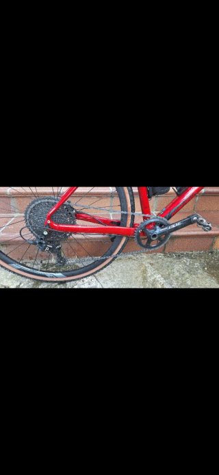 Bici Gravel Merida Silex 600 Roja