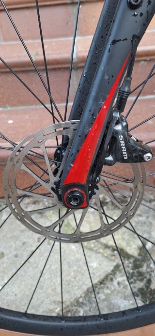Bici Gravel Merida Silex 600 Roja