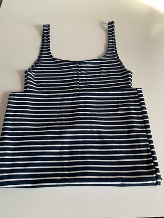 Vestido de tirantes marinero