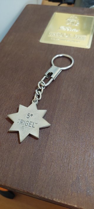 Portachiavi 5ta. Rigel
