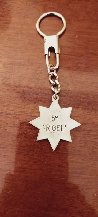 Portachiavi 5ta. Rigel
