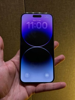 iPhone 14 Pro Max Grigio/Viola
