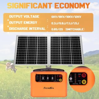 Pastor Eléctrico Solar FarmNix