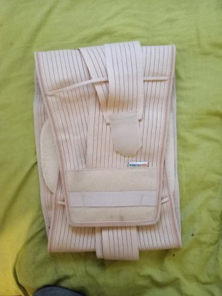 Faja Ortopédica Beige Ajustable