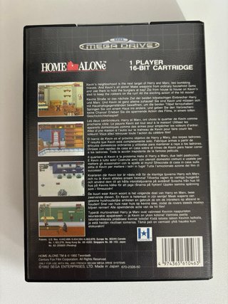 Home Alone Mega Drive Sega