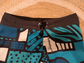 Bañador Quiksilver Azul y Blanco