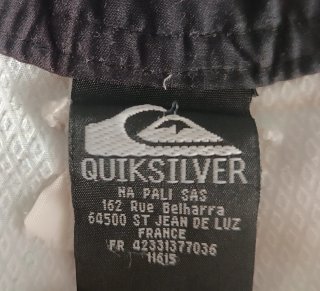 Bañador Quiksilver Azul y Blanco