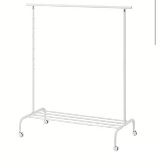 Burro perchero Ikea blanco