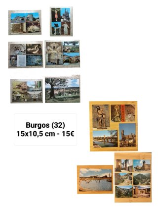Postales Castilla León ( varias ciudades )