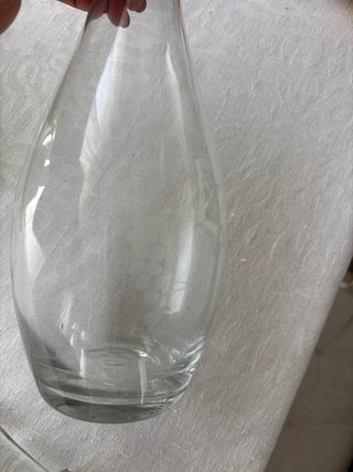 Decantador de vino de cristal