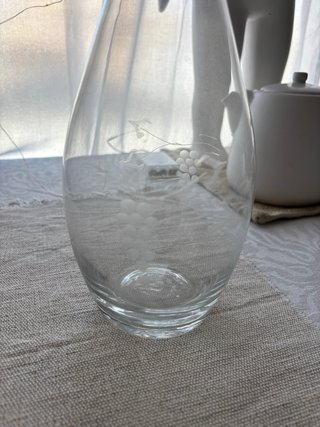 Decantador de vino de cristal