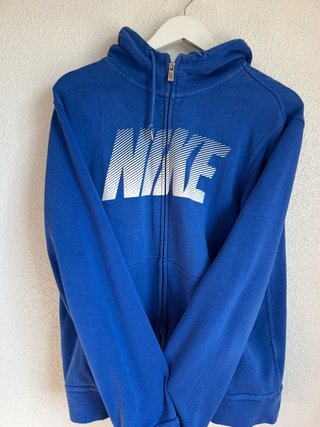 Sudadera Nike Azul con Cremallera