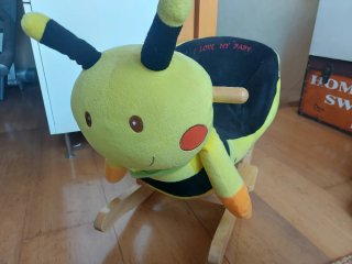 Balancín abeja peluche