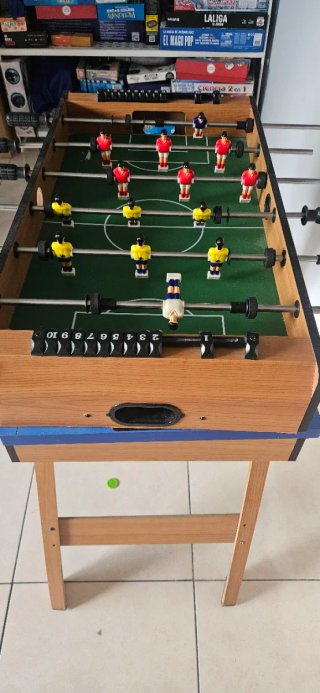 Mesa Multijuegos: Futbolín, Billar, Hockey