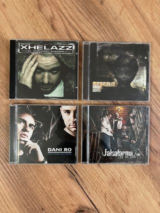 Lote 4 CDs Hip Hop Nacional