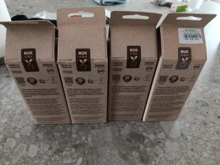 4 Biberones NUK For Nature 260ml