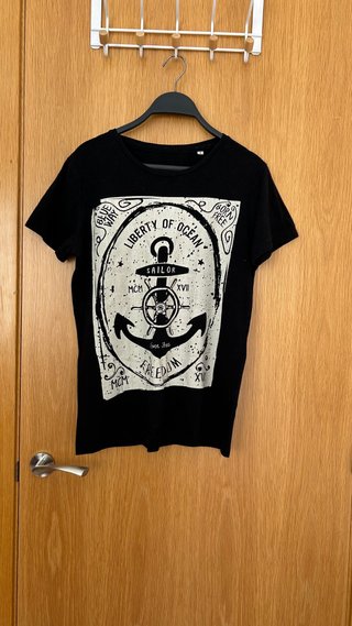 Camiseta Negra Talla S