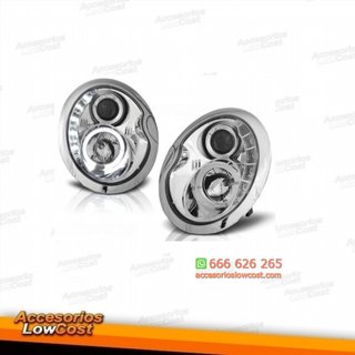 FAROS LUZ DIURNA MINI, 01-06- CRISTAL CLARO/CROMO
