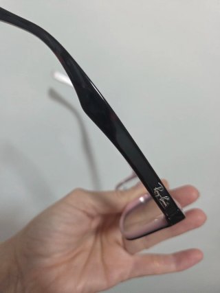 Gafas graduadas Ray-Ban niña negras y rosas