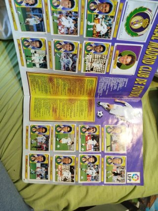 Álbum Cromos Liga 96-97