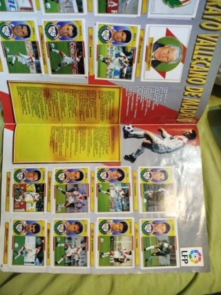 Álbum Cromos Liga 96-97