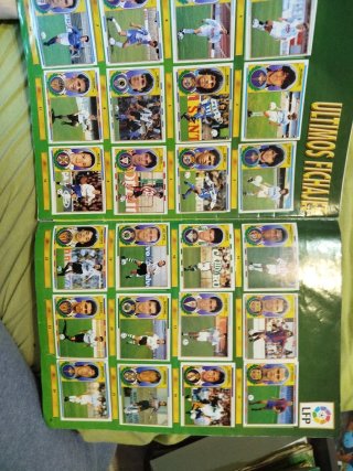 Álbum Cromos Liga 96-97