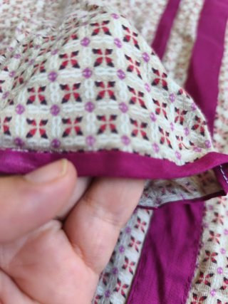 Vestido túnica estampado talla 50