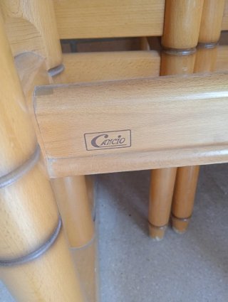 Mesa de comedor extensible madera maciza