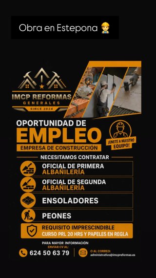 Oportunidad Laboral, forma parte de nuestro equipo