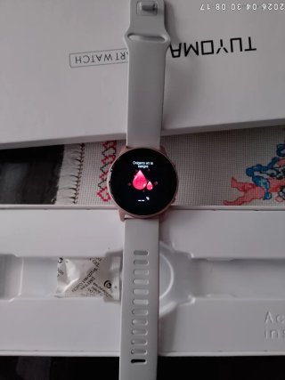 Reloj Inteligente Tuyoma Rosa y Blanco