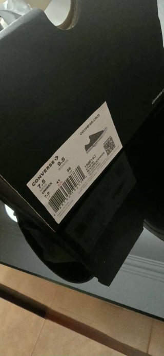 Tênis Converse Cinza/Preto Novo c/ Caixa e Etiquet
