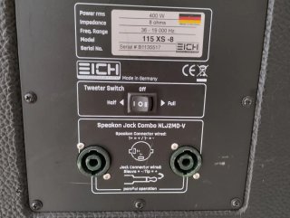 Pantalla Bajo Eich 115XS 8