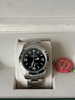 Rolex Explorer 40mm Nero Argento