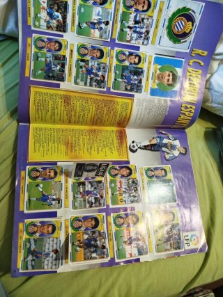 Album Cromos Liga 96/97 Completo