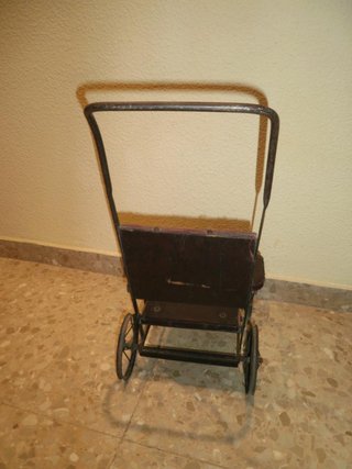 Carrito Muñecas Antiguo +100 Años