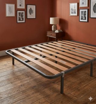 Somier 190x150cm con patas