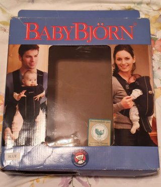 Mochila Porta Bebé BabyBjörn Azul marino