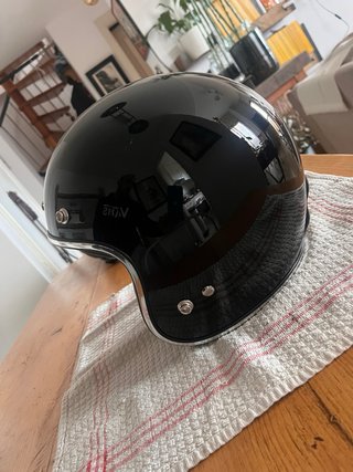 Casco Jet Fibra Talla S